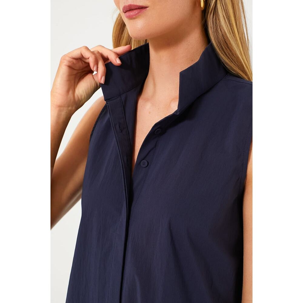 TUCKERNUCK Navy Sleeveless Charlie Dress Size S NWT Retail $128 Tuckernuck - Picture 5 of 8